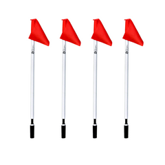 PORTAGOL Official Corner Flag 50mm Pole - set of 4