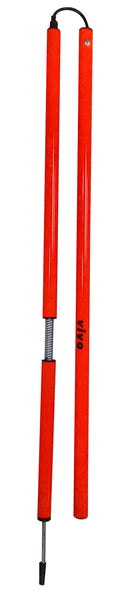 VIVO Portable Spring Agility Poles - 4 Pieces in a Carry Bag